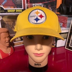 Vintage 90s Pittsburgh Steelers Adjustable NFL hat